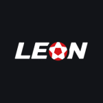 leon logo on black background