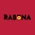 rabona logo red background